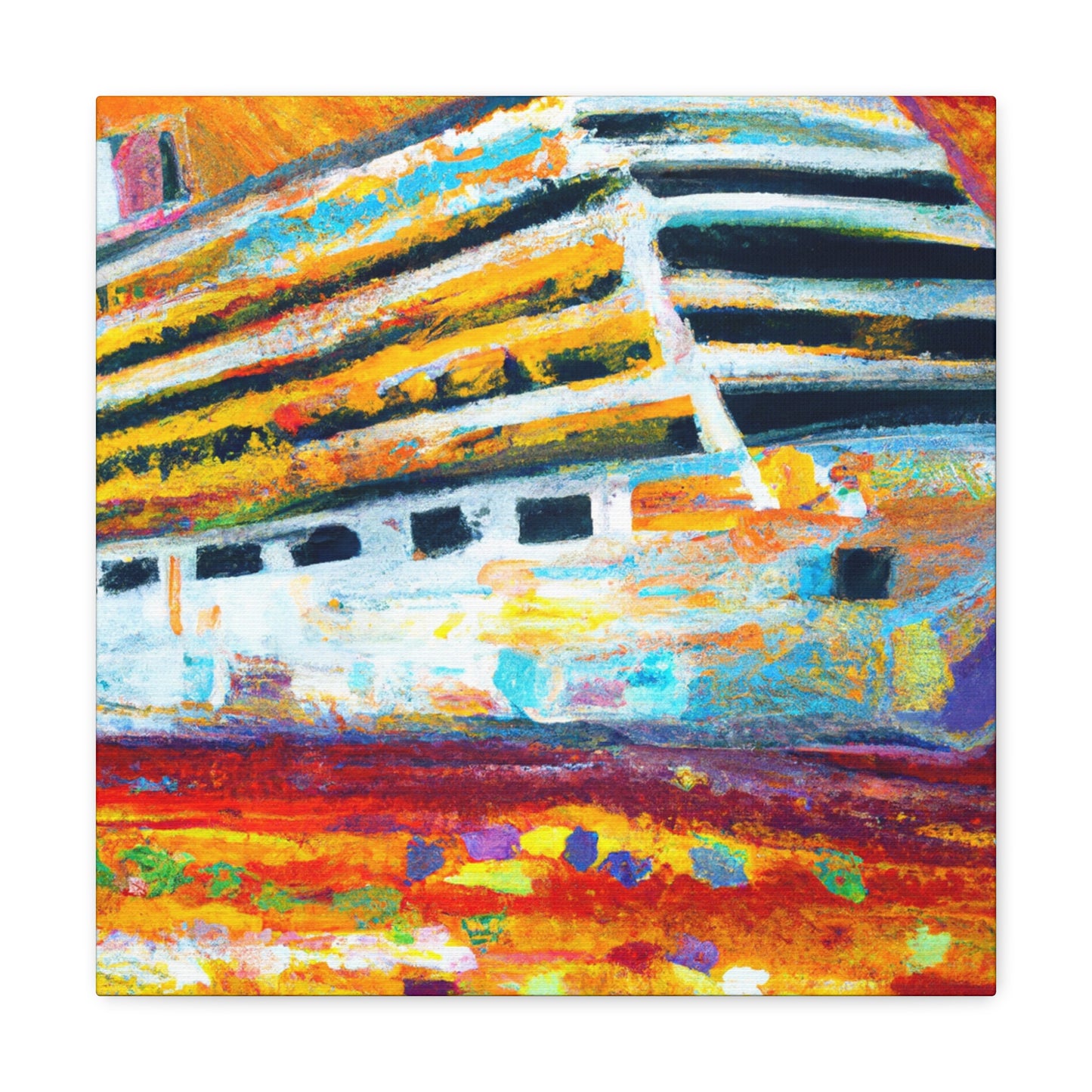 Cruise Ship Serenity - Canvas