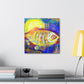 Fish in Expressionism - Canvas