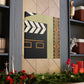 Starry Movie Clapboard - Canvas