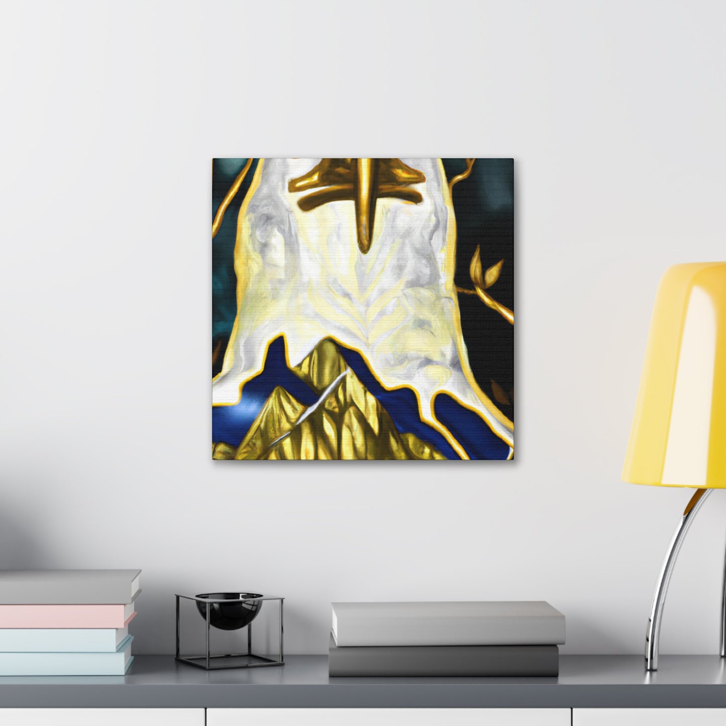 "Majestic Eagle Soaring" - Canvas