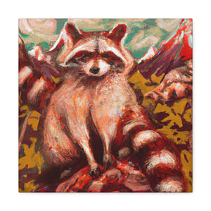 Raccoon in Rococo - Canvas