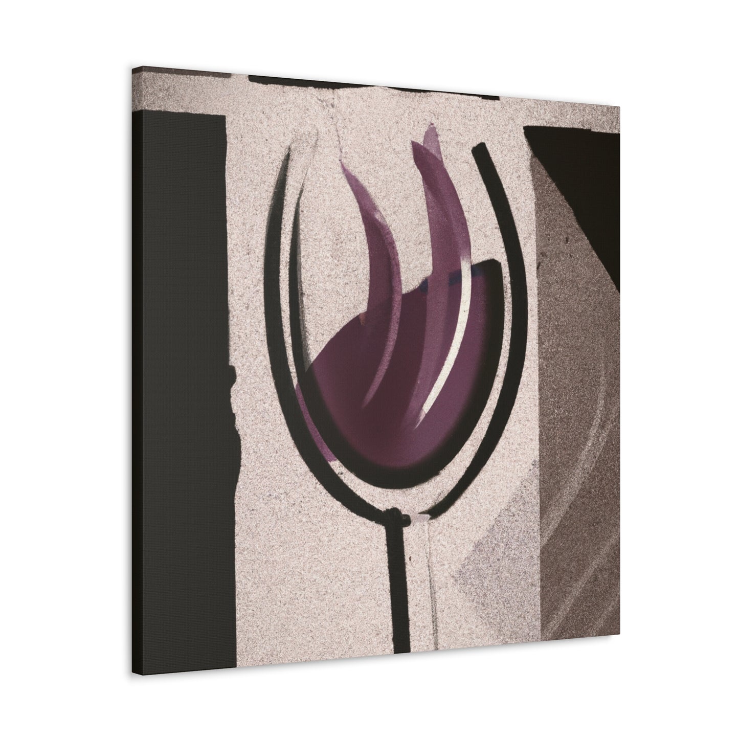 Raise a Toast Glass - Canvas