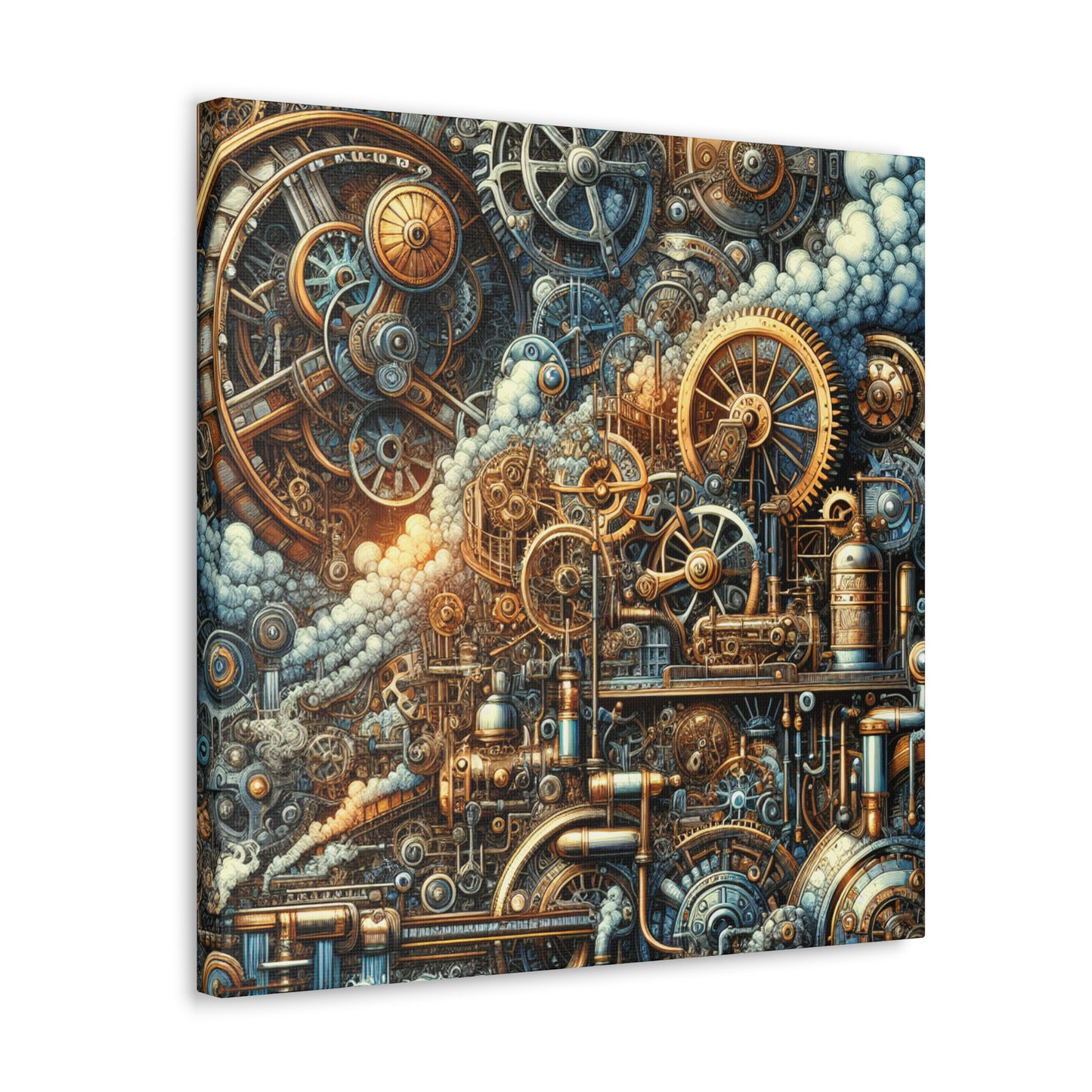 "Gears of Time’s Elixir" - Canvas