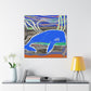 "Whale's Awesome Expression" - Canvas