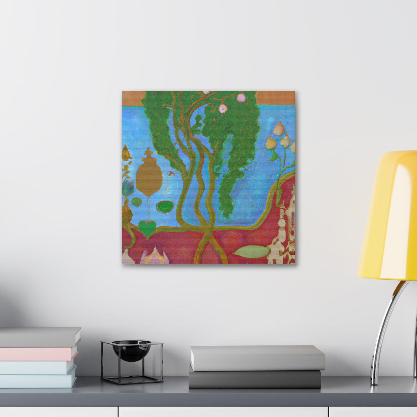 "Lotus in Splendor" - Canvas