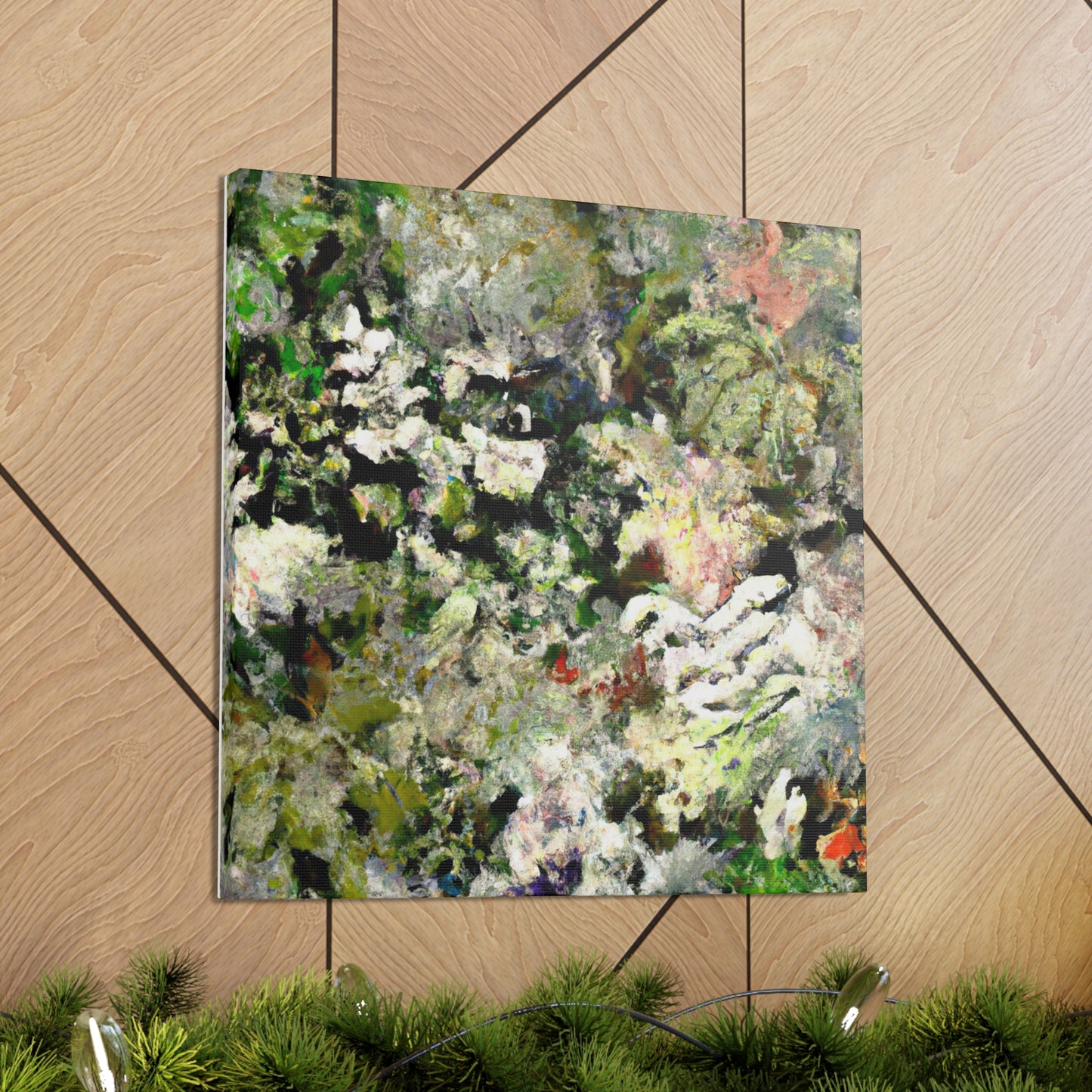 "Leaf in Impressionism" - Canvas