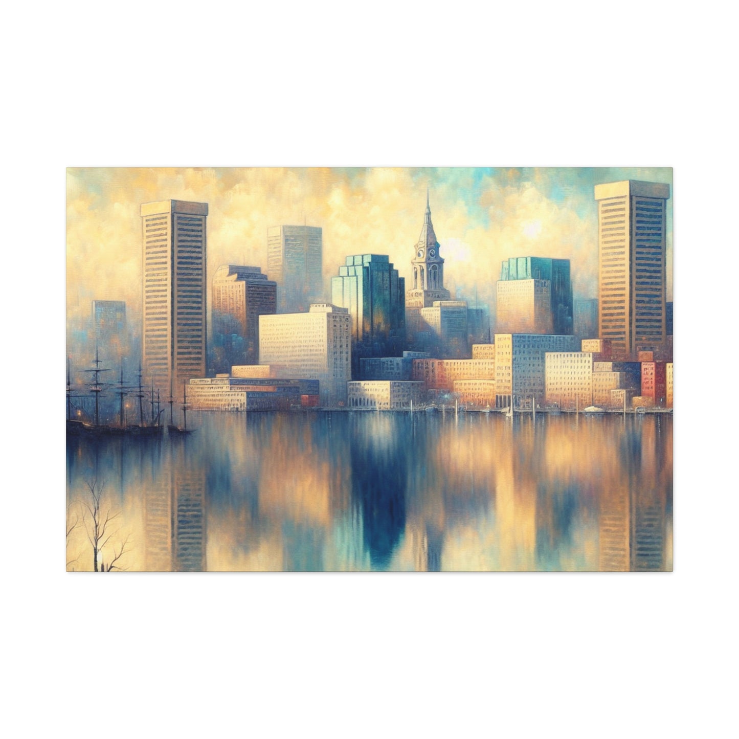 "Harbor City Symphony" - Canvas