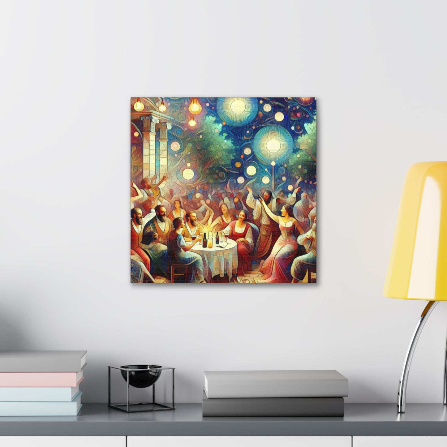 "The Harmonious Revelry" - Canvas