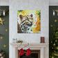 Clouded Leopard Obscured - Canvas