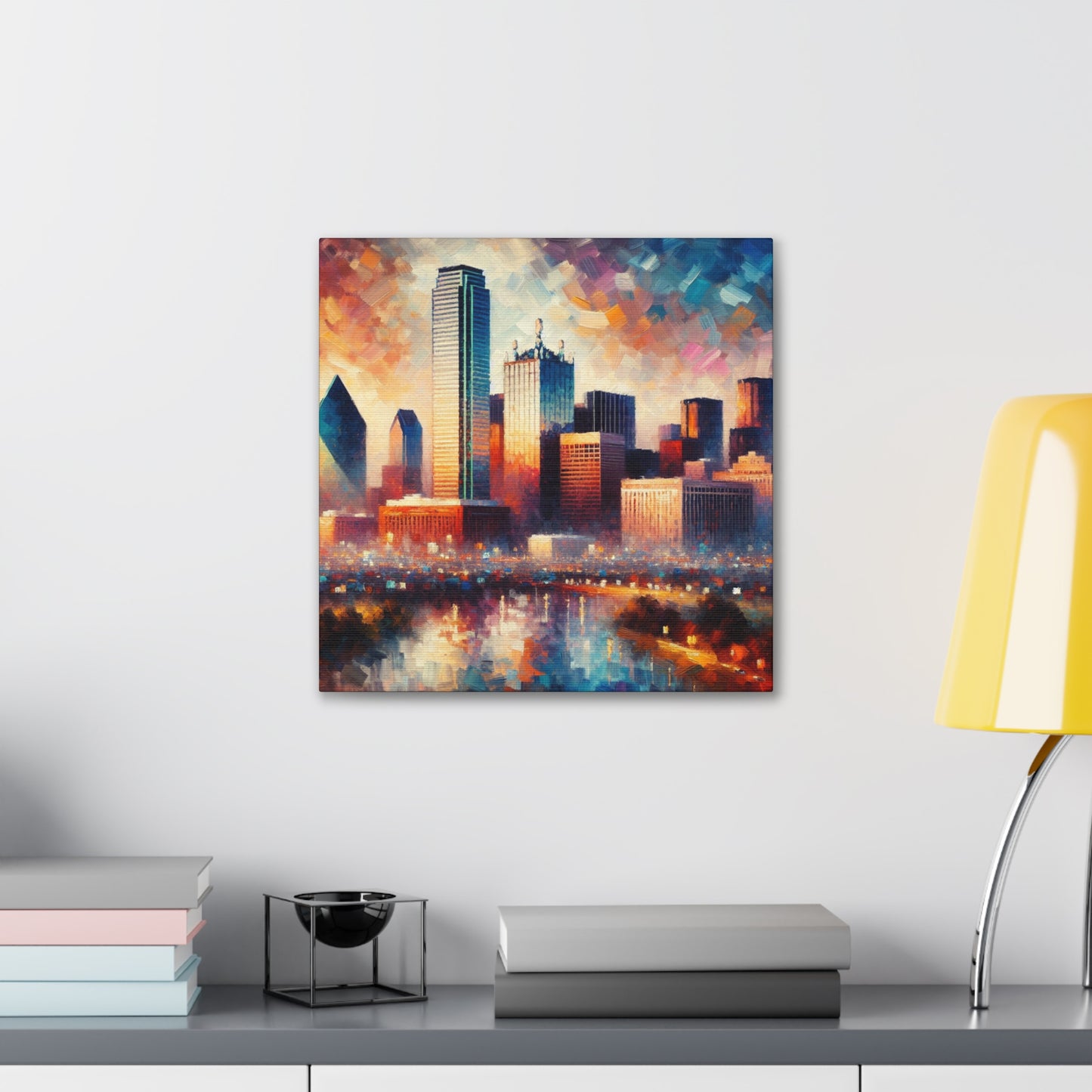 "Dallas Dreamscapes Delight" - Canvas