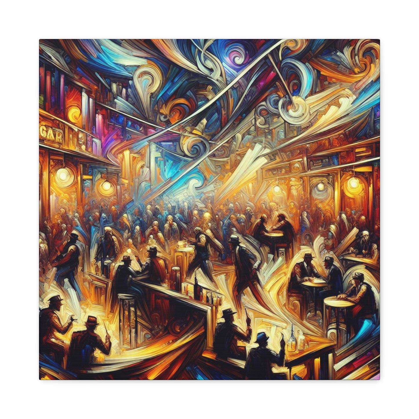 Smokey Havana Soiree - Canvas