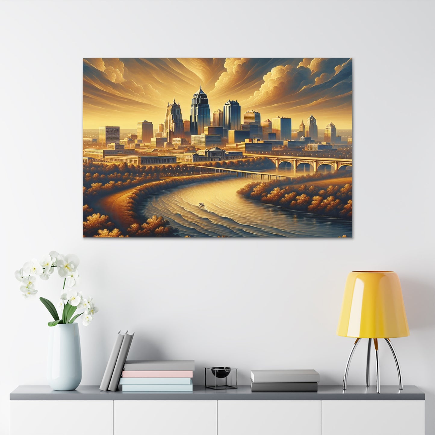 "Kansas City's Timeless Symphony" - Canvas