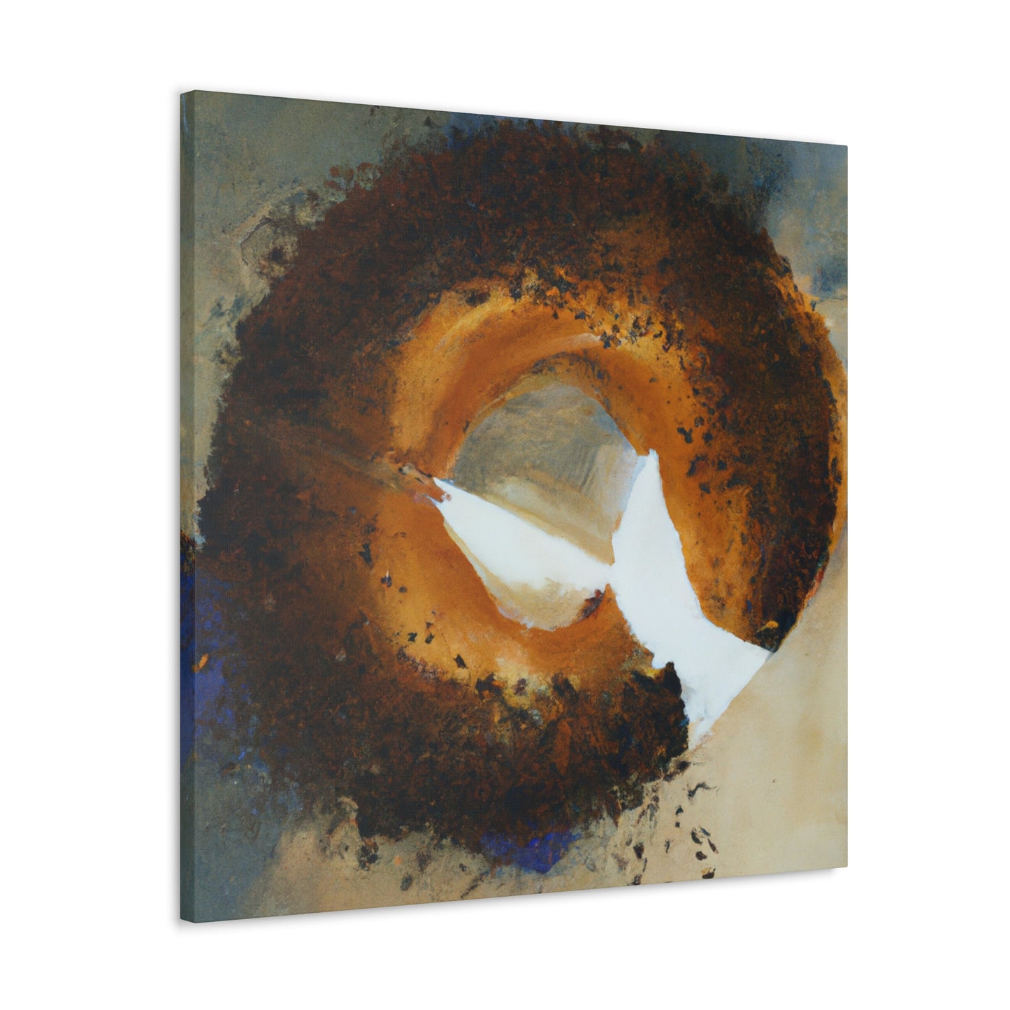 "Doughnut Delight Abstraction" - Canvas