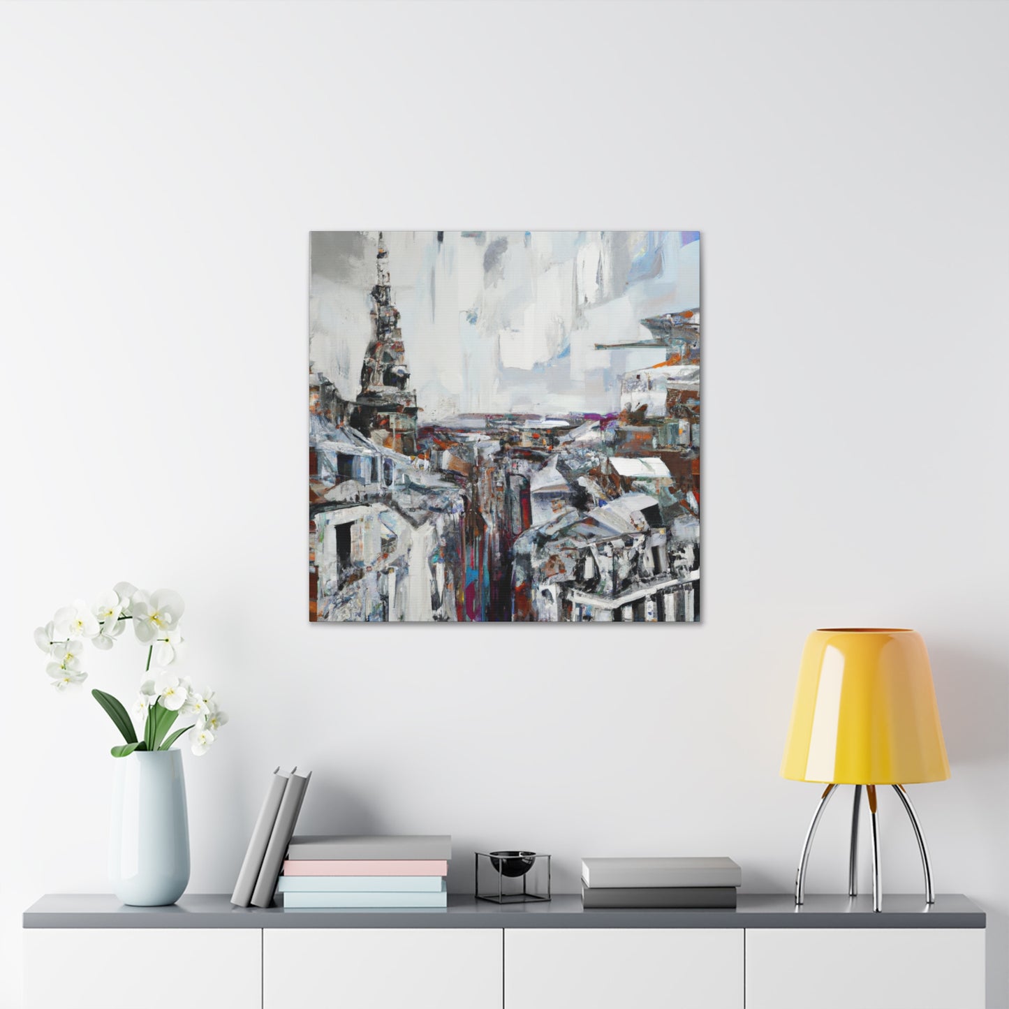 Victorian Time Panorama - Canvas