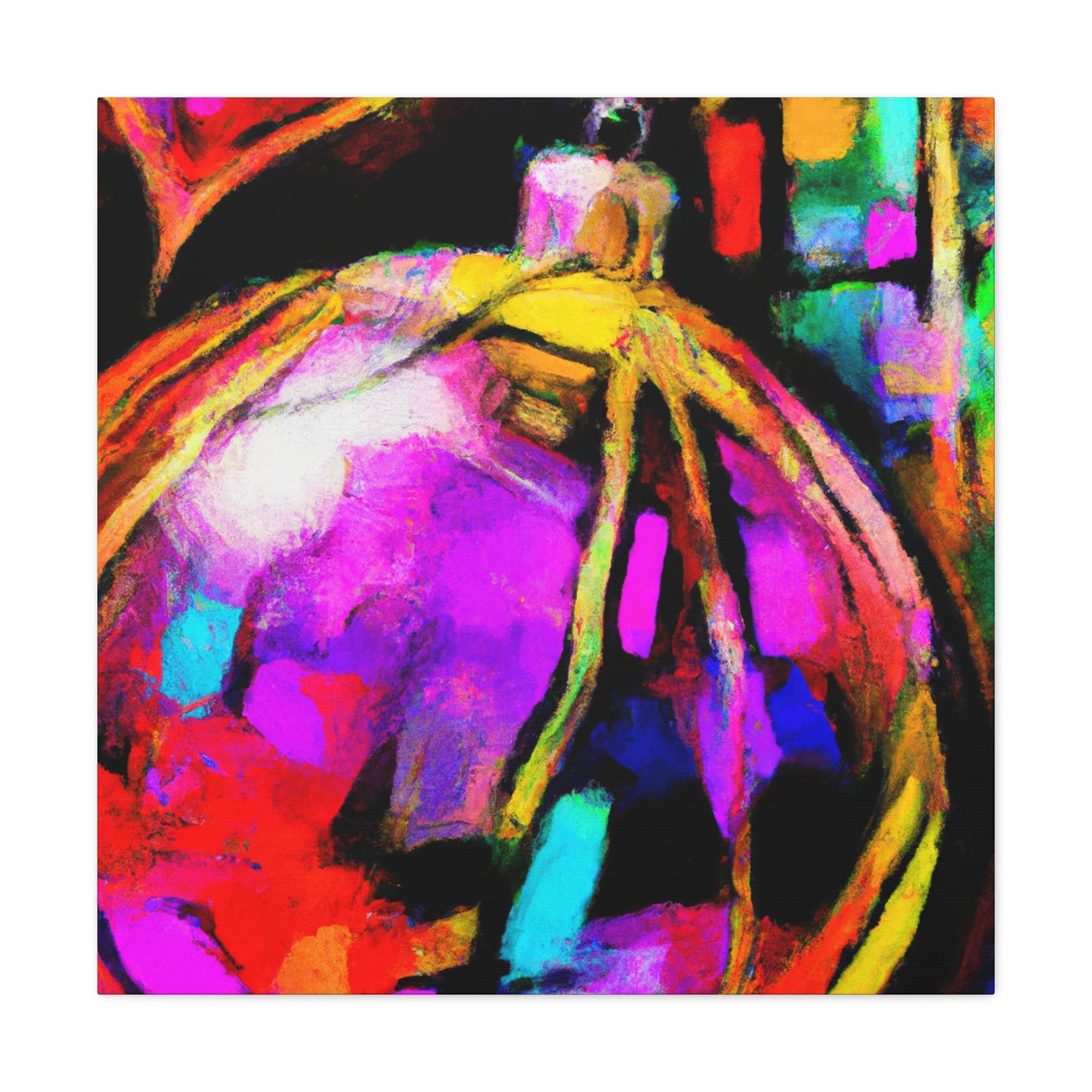 Christmas Ornament Fauvism - Canvas