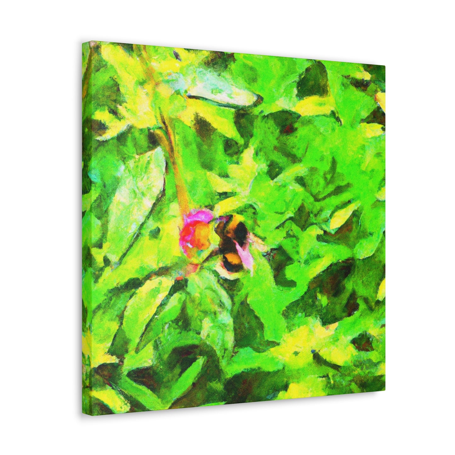 Bumblebee In Impressionism - Canvas