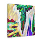 Cypress Tree Dreamscape - Canvas