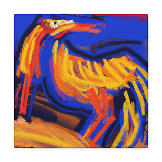 Roadrunner in Motion - Canvas