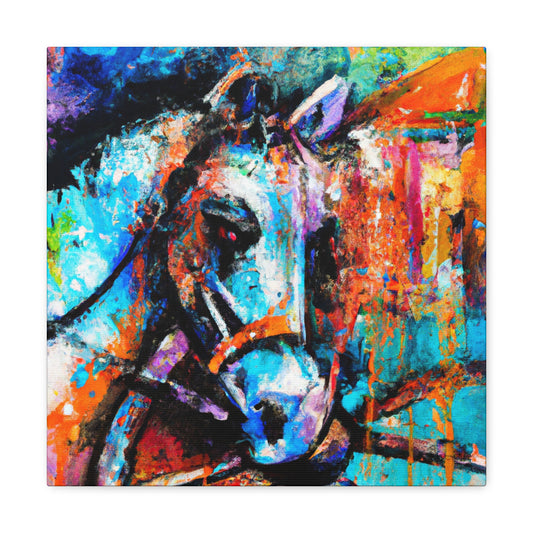 Horse and Carriage Ride - Canvas