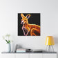 Kangaroo in Starlight - Canvas