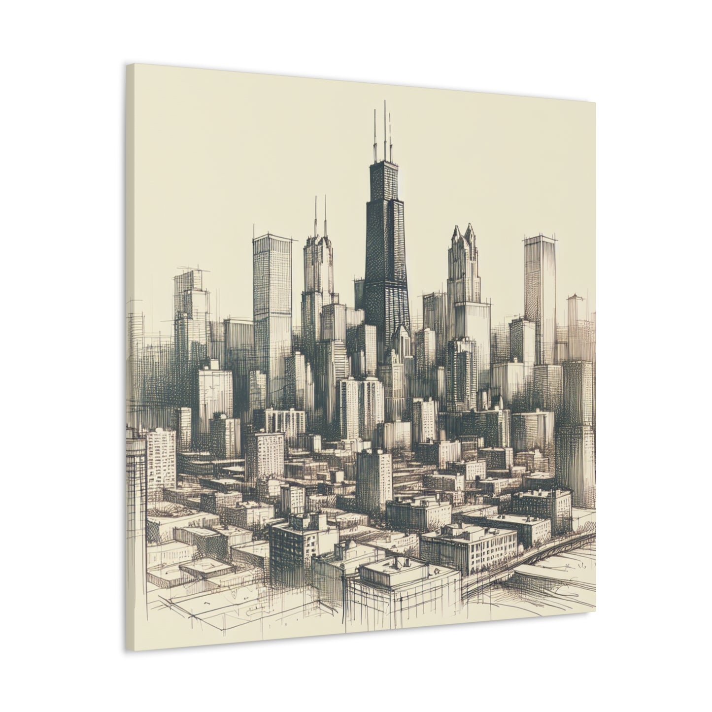 "City of Windscapes" - Canvas