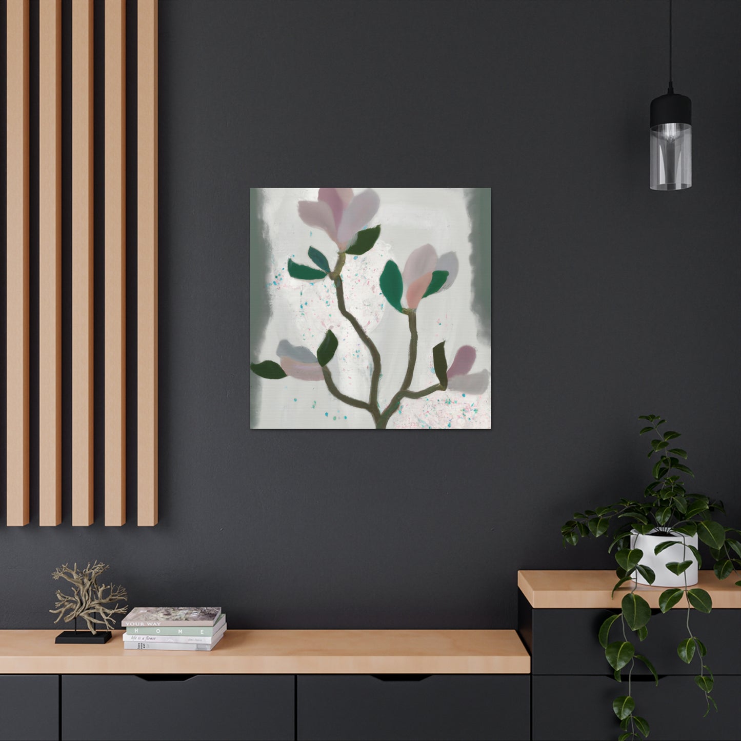 "Magnolia's Lush Canopy" - Canvas