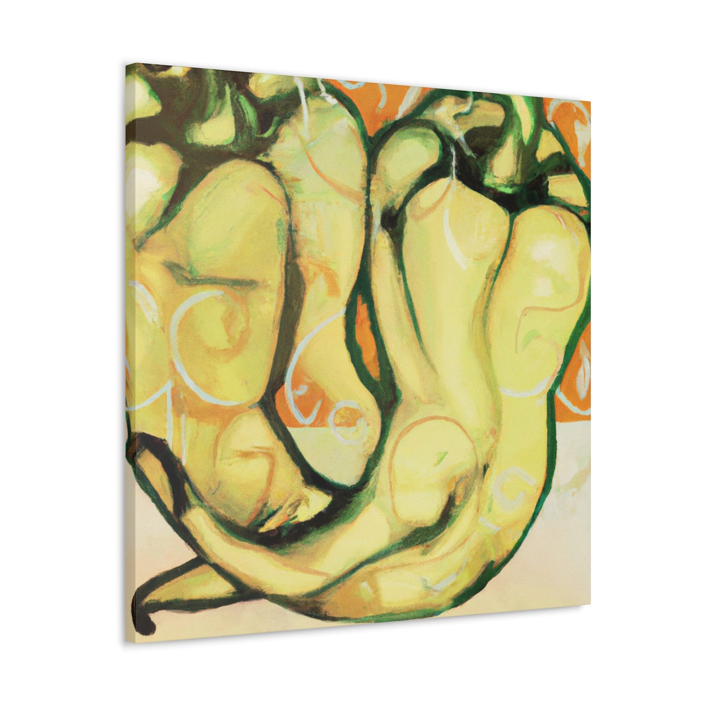 Peppers in the Sun - Canvas