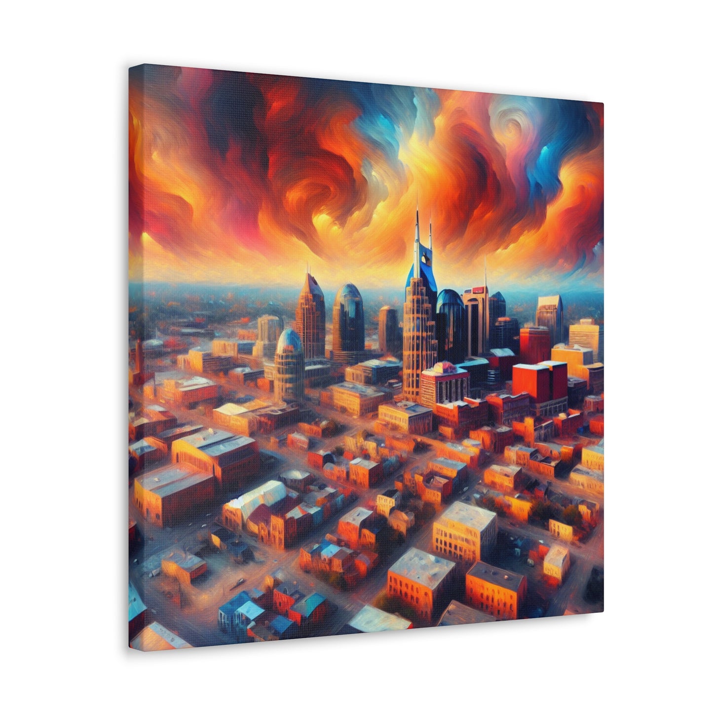 "Nashville's Dreamscape Enigma" - Canvas