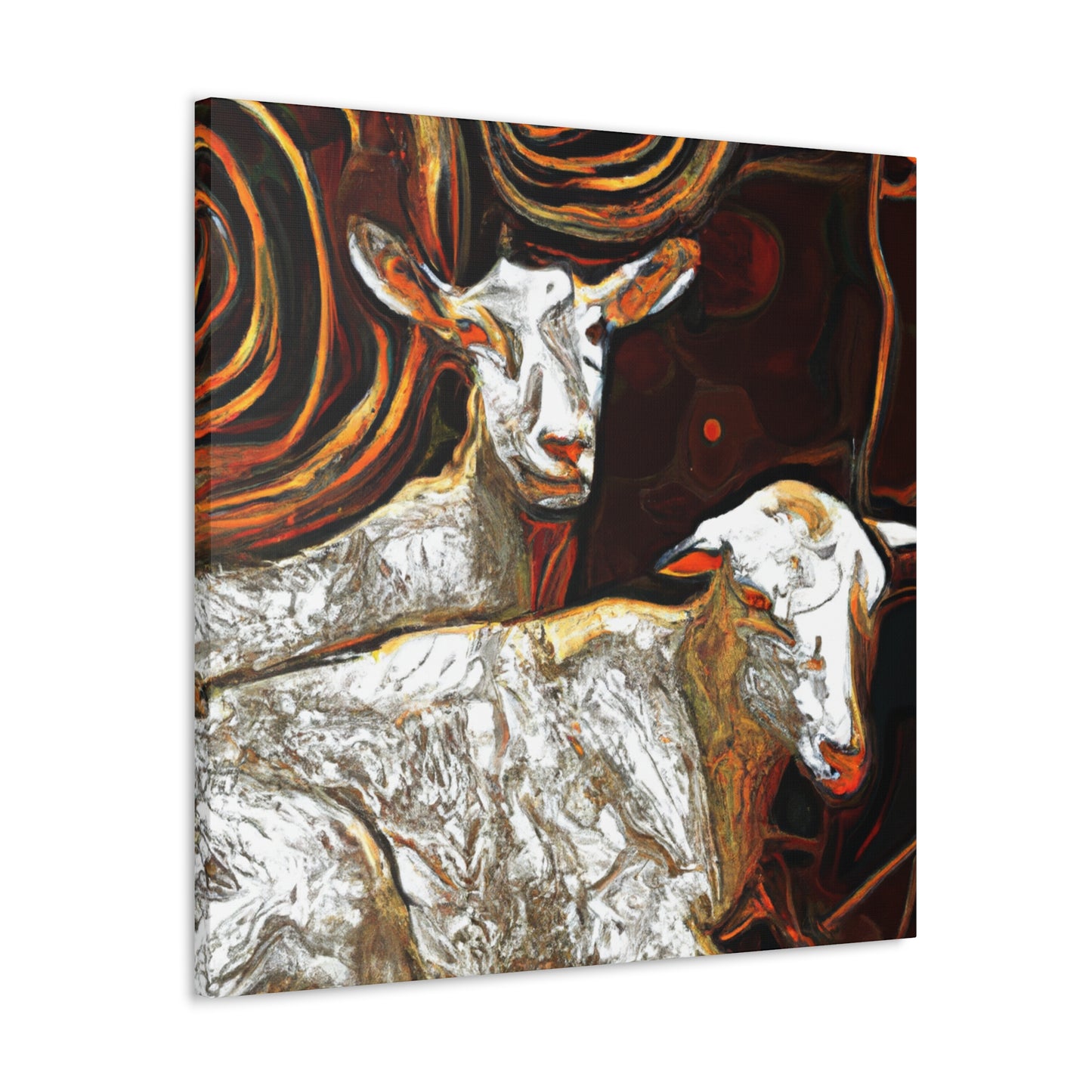 Goat on CanvasKnow - Canvas