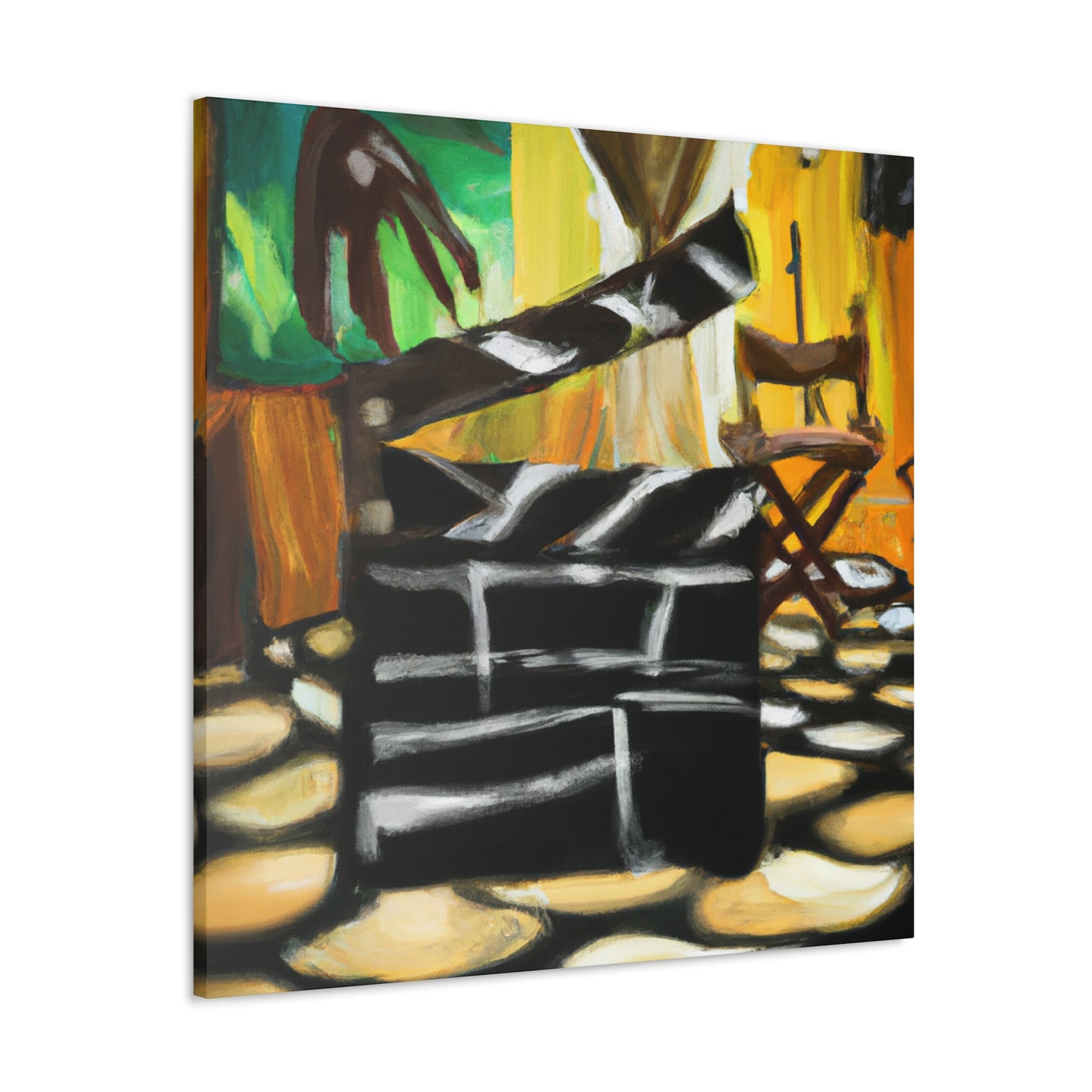 Movie Clapboard Fantasia - Canvas