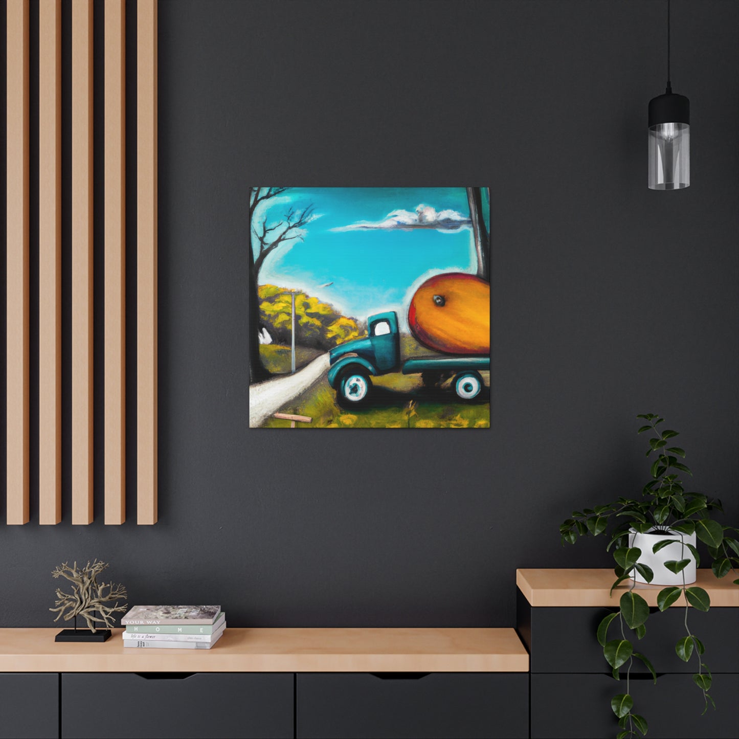 Aged Truck Utopia - Canvas