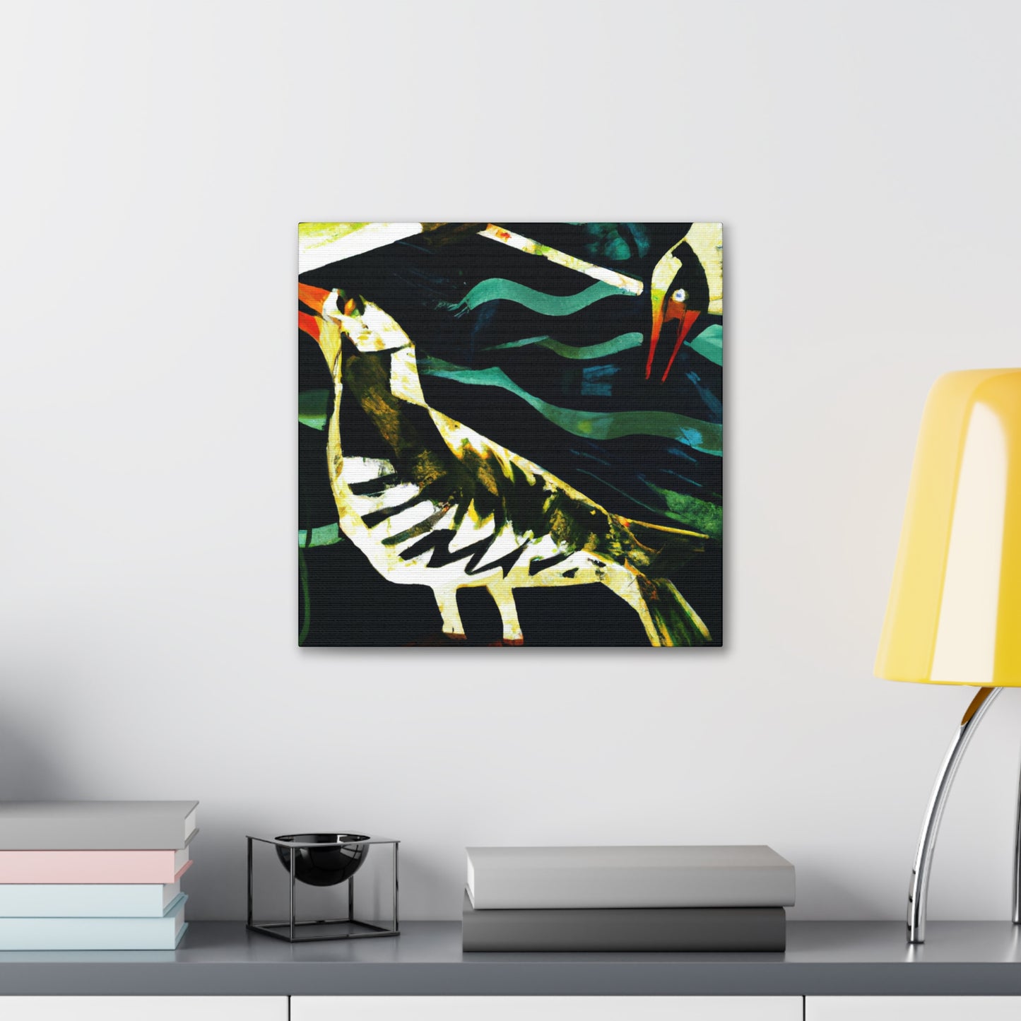 Sea Birds in Flight - Canvas