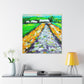 "Country Road Embrace" - Canvas