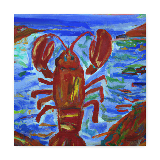 Lobster in Impressionism - Canvas