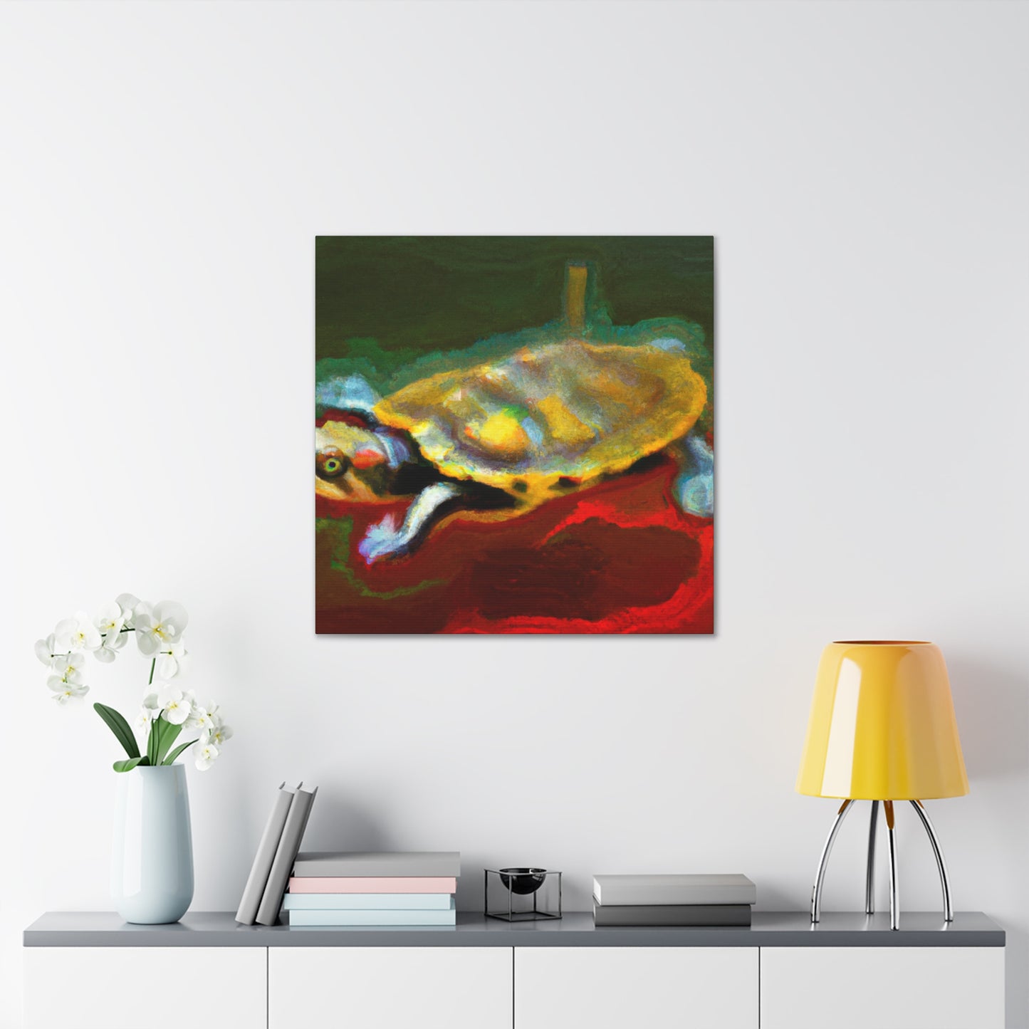 Turtle in a Dreamscape - Canvas