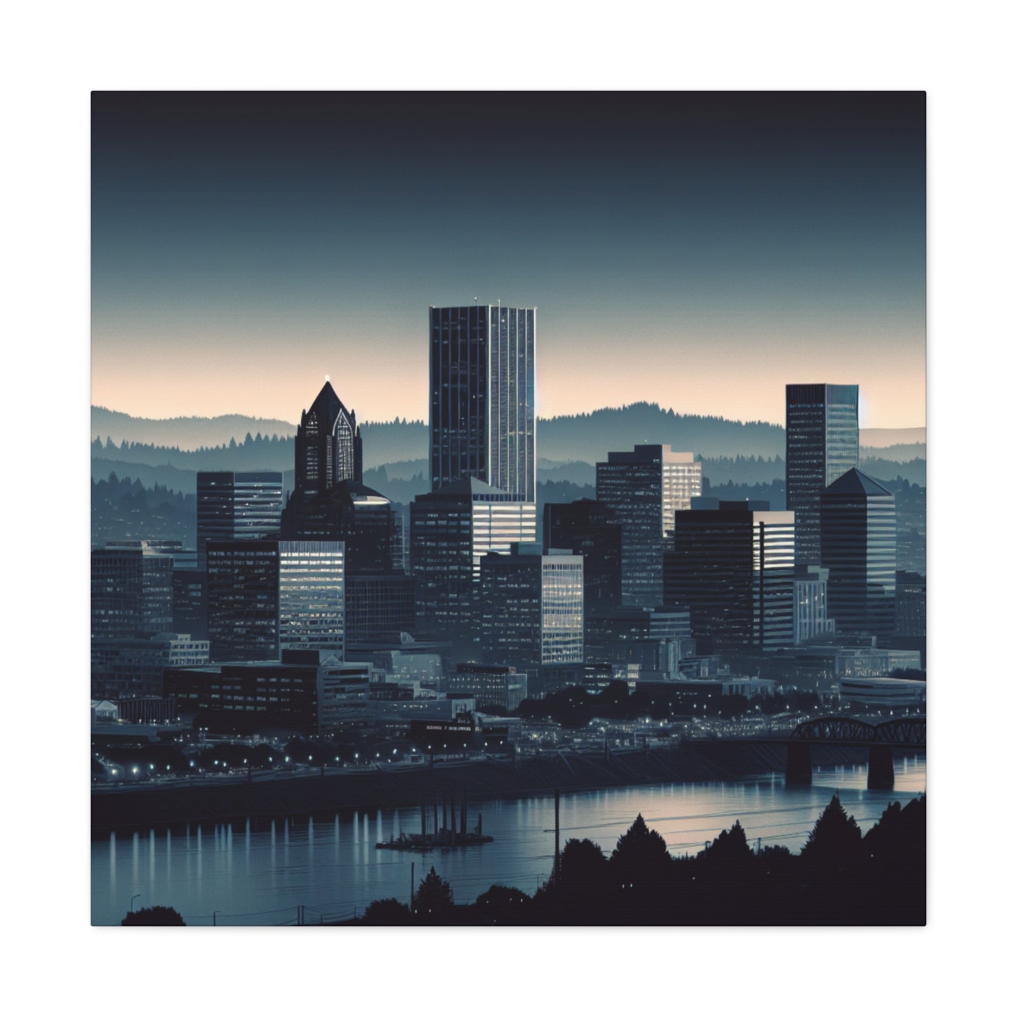 "Enchanting Portland Splendor" - Canvas