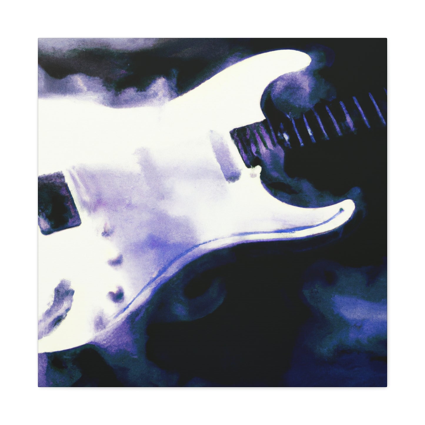 Electric Guitar Evolution - Canvas