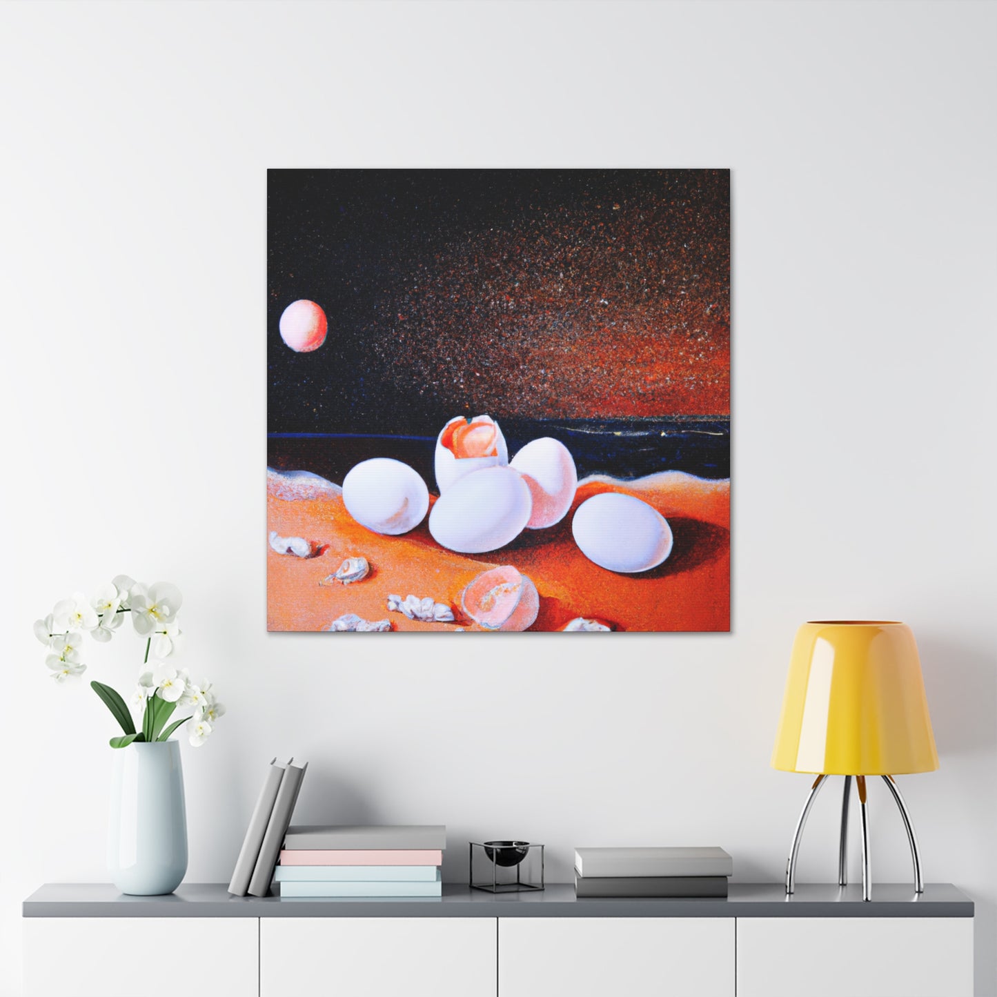 "Eggs of the Dreamscape" - Canvas