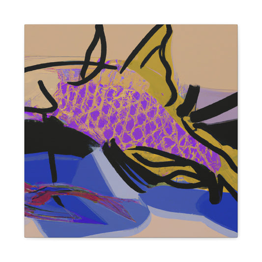 "Swordtail in Abstractions" - Canvas