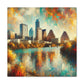 Emerald Echoes of Austin. - Canvas