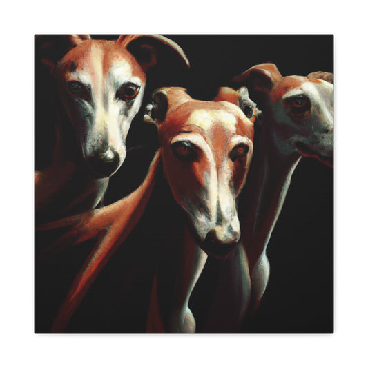 Greyhound in Dreamscape - Canvas