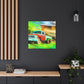 Vintage Pickup Truck Art - Canvas