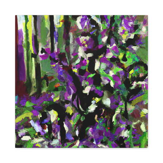 Lilac in Expressionism - Canvas