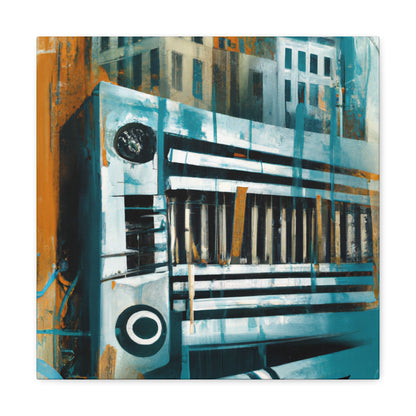 Harmonica Street Refrain - Canvas