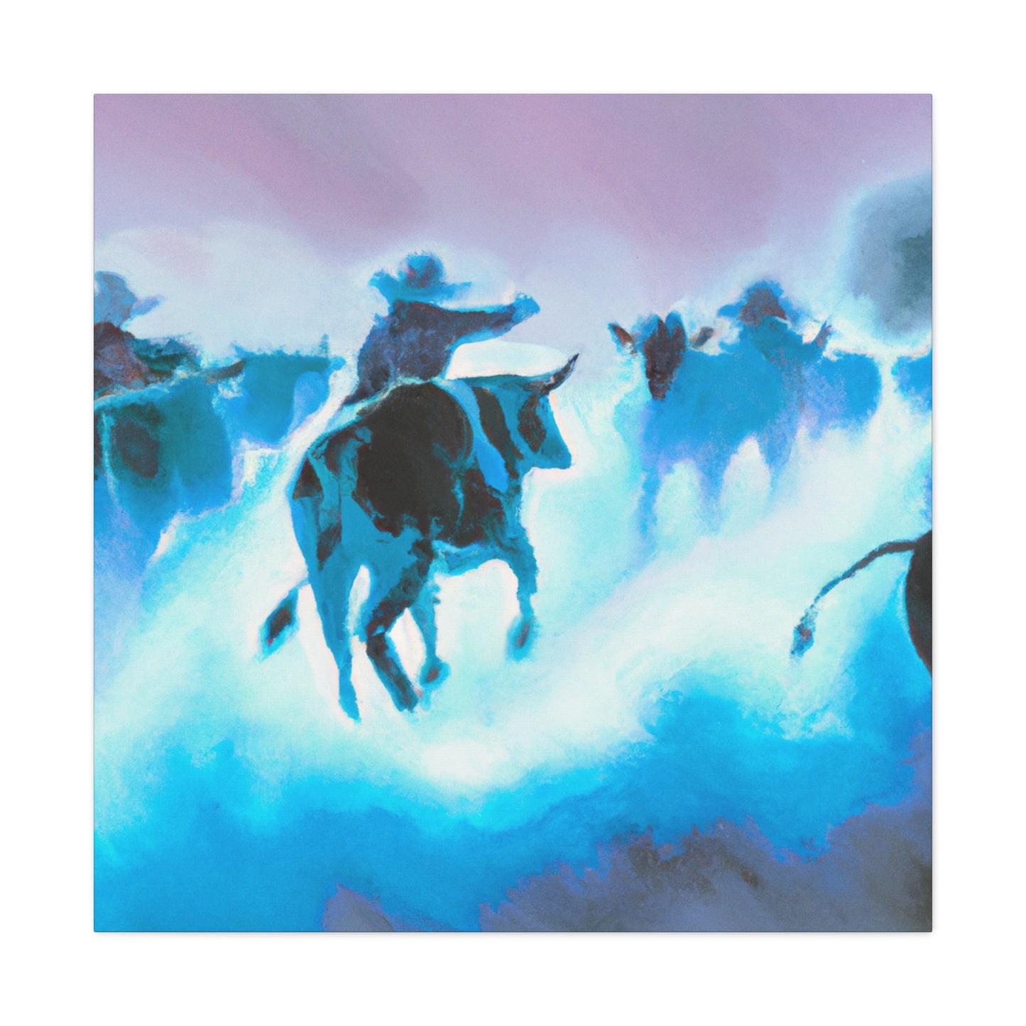 Cattle Drive Revival - Canvas