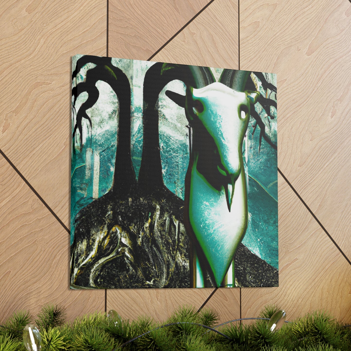 Mountain Goat Dreamscape - Canvas