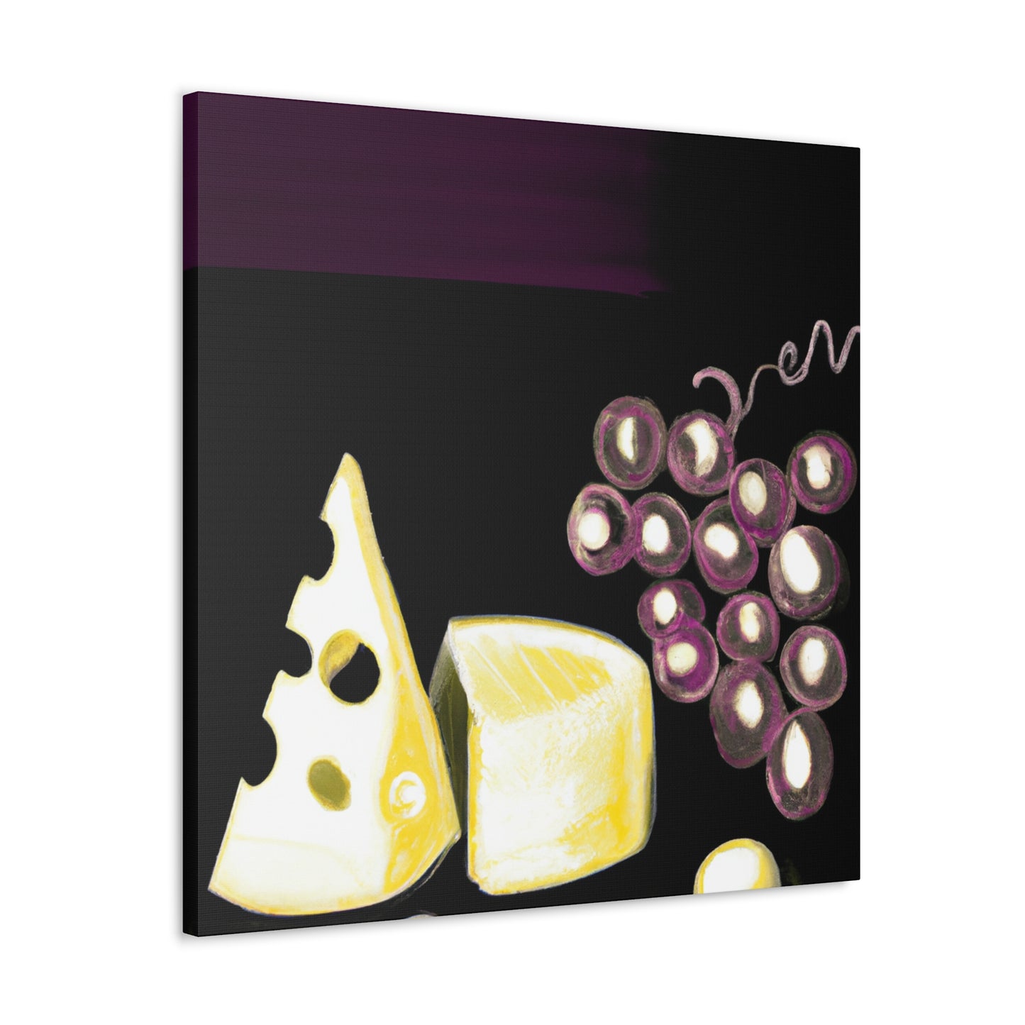 Cheese and Grapes Abide - Canvas