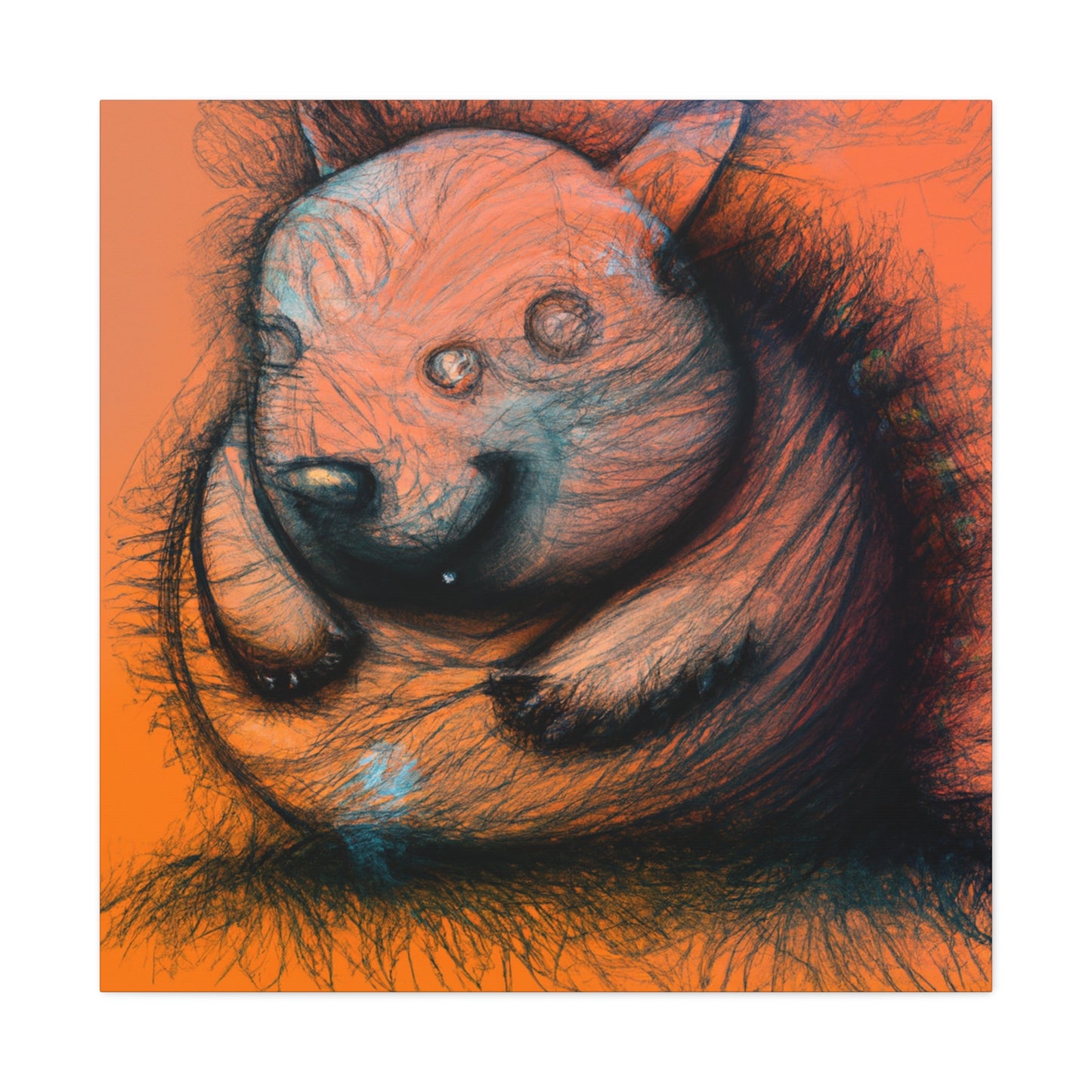 Wombat: Surreal Dream - Canvas