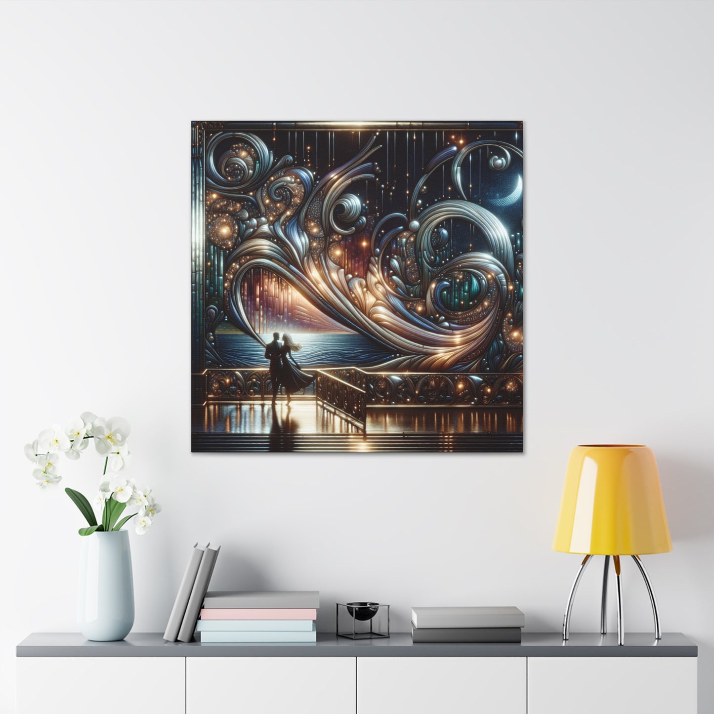 Whispering Twilight Serenade - Canvas