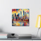 "Enchanting Melodies of Manhattan" - Canvas